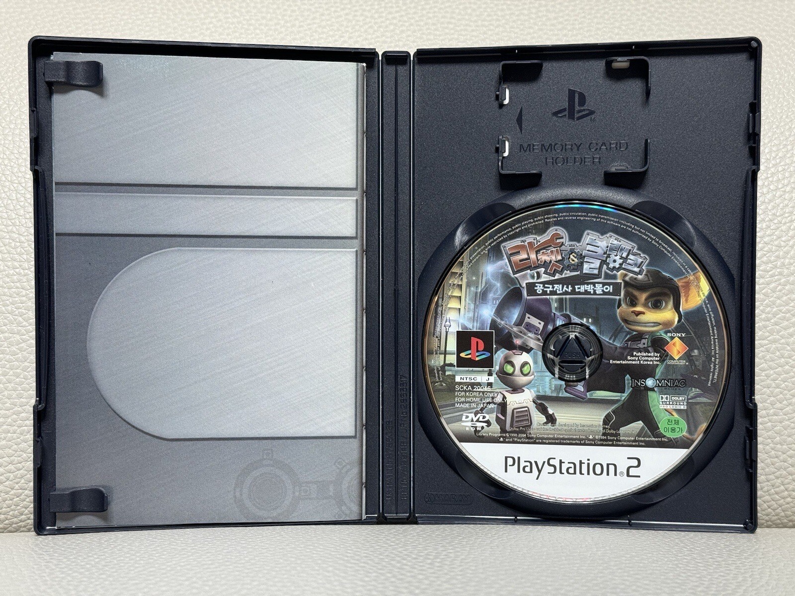 RARE Korean Rachet & clank 1 2 3 PS2 Korean BigHit Version Set Korea RARE!
