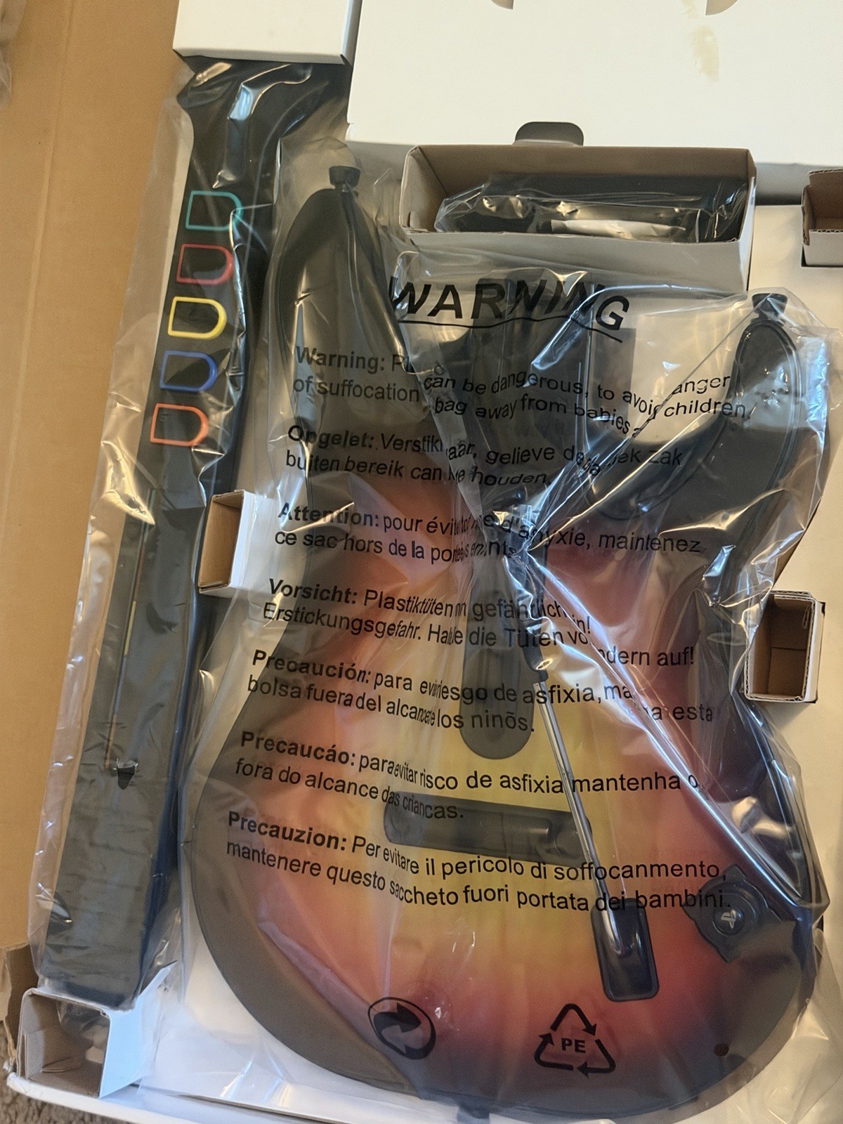 New NIB Guitar Hero World Tour PS3 Wireless Guitar Controller Dongle NO Game