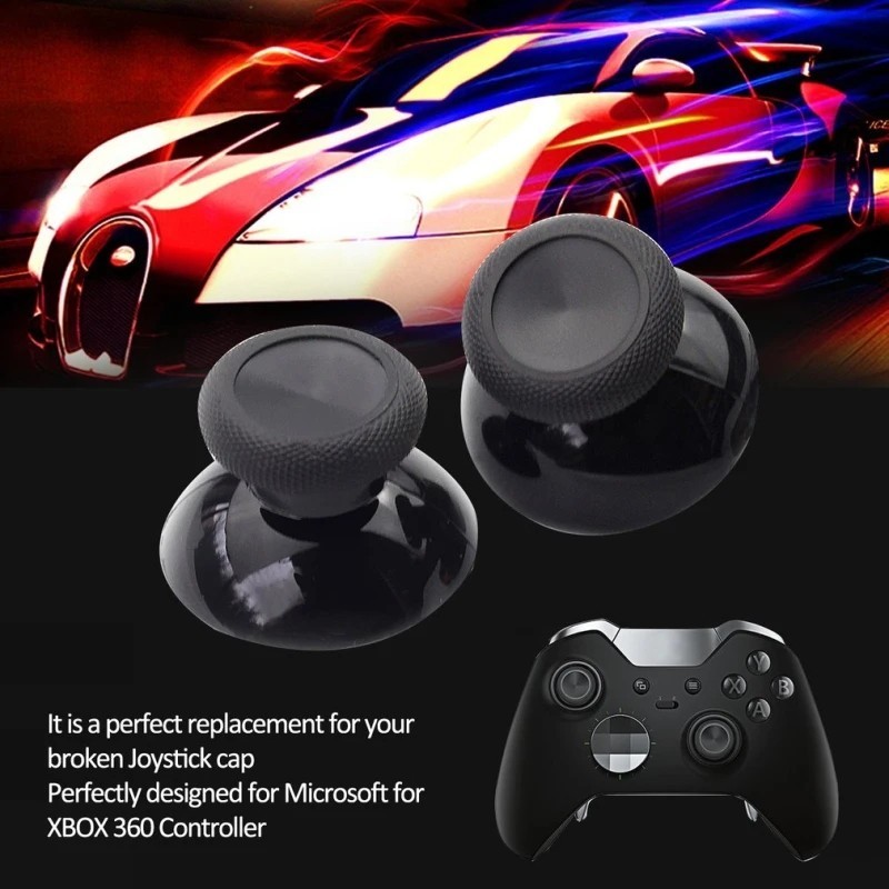 2 PCS PS4/PS5/Xbox Joystick Replacement Analog Controller Thumb Stick Grip Cap