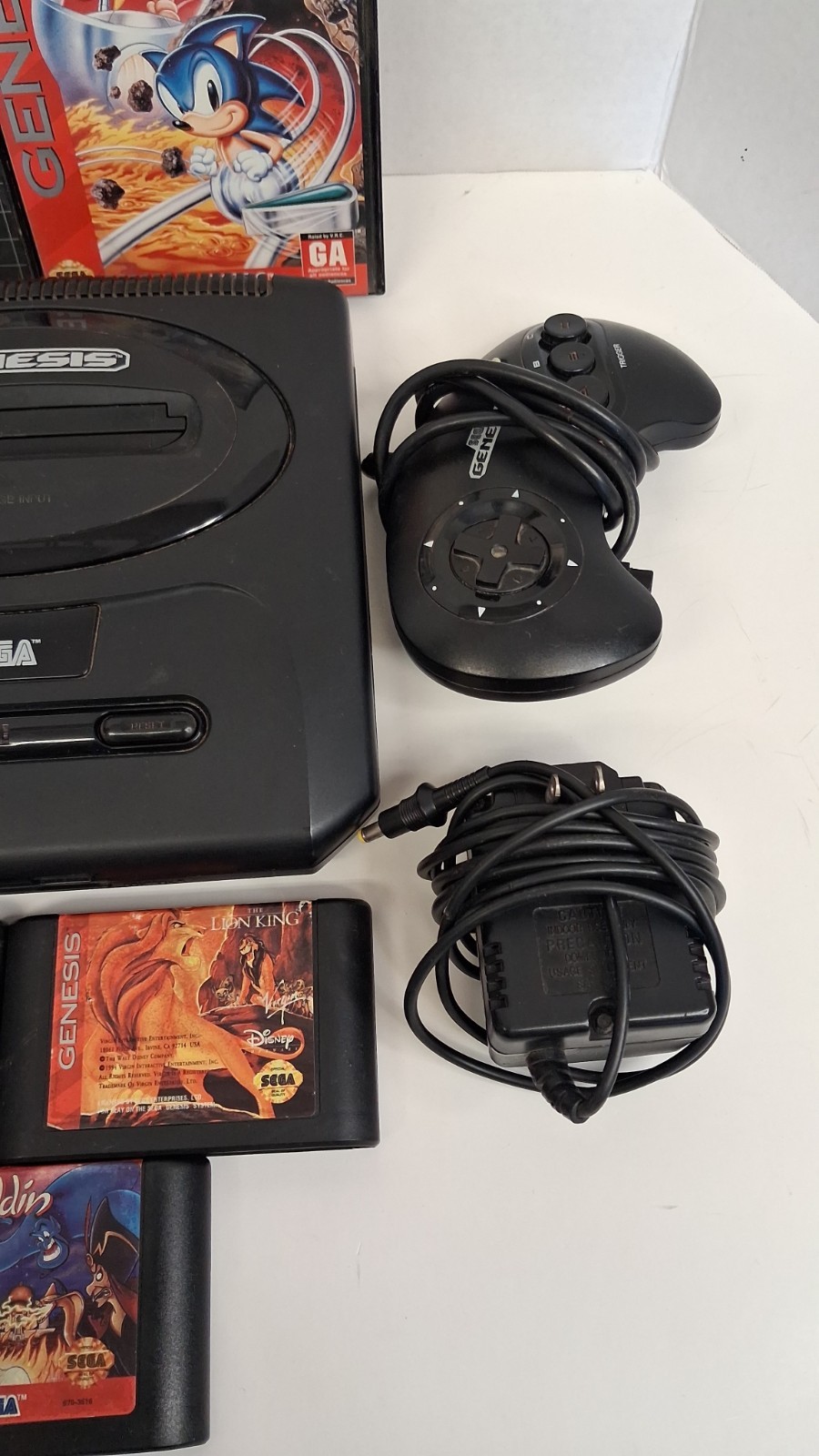 Sega MK-1631 Genesis 1 Console System With Games Bundle