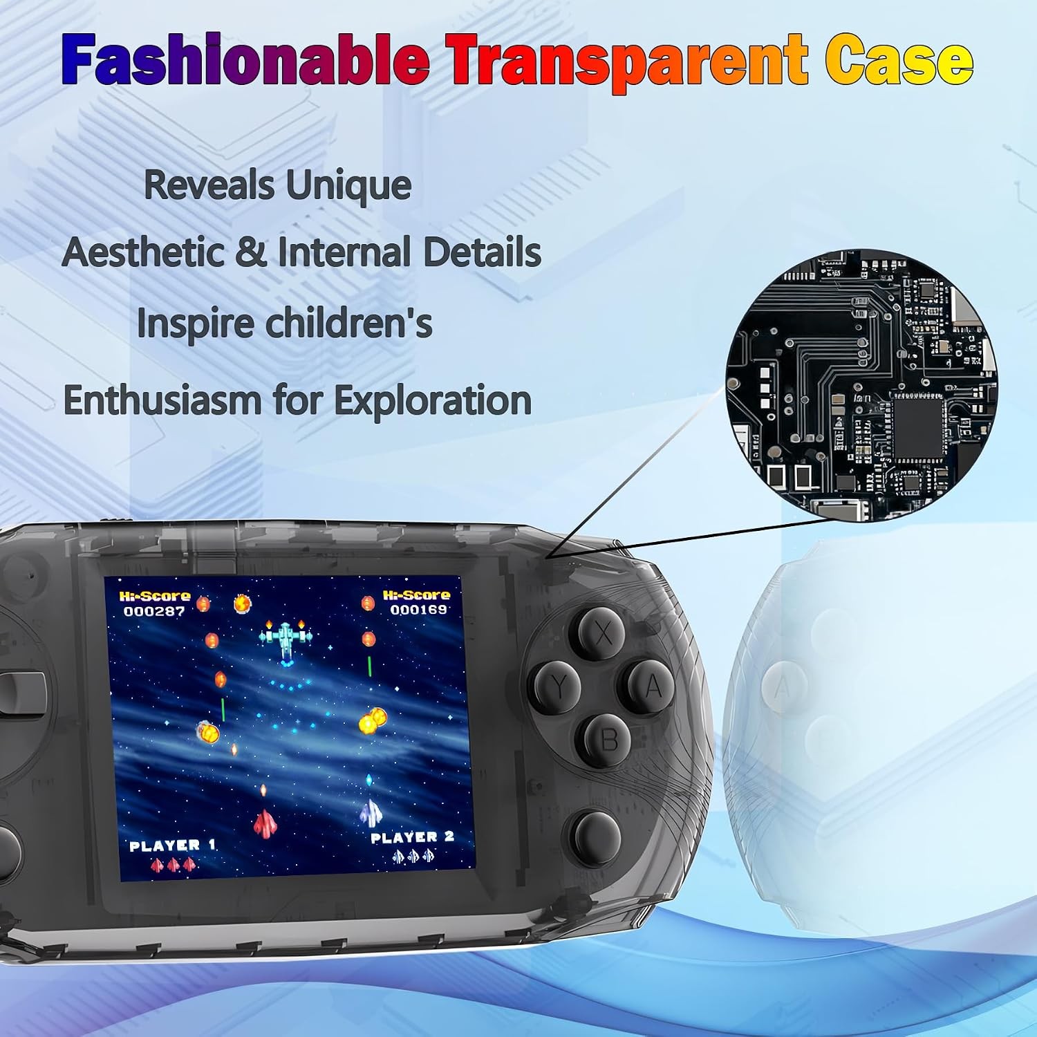 3.2in Handheld Game Console 100 Retro Games Rechargeable
