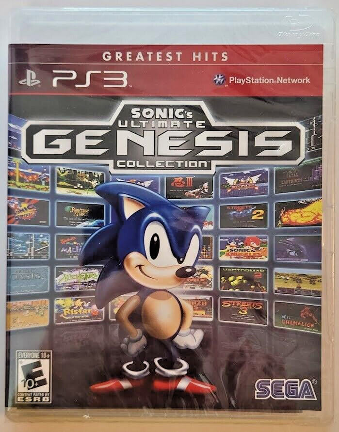 Sonic’s Ultimate Genesis Collection (Greatest Hits) PS3 Brand New Game (2009)