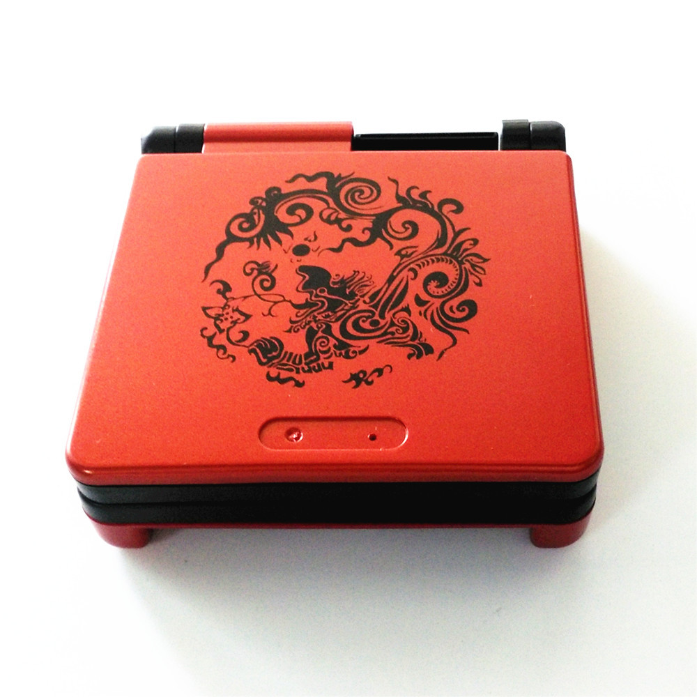 Dragon Red Purple Shell Housing For Nintendo Gameboy Advance SP GBA SP Console