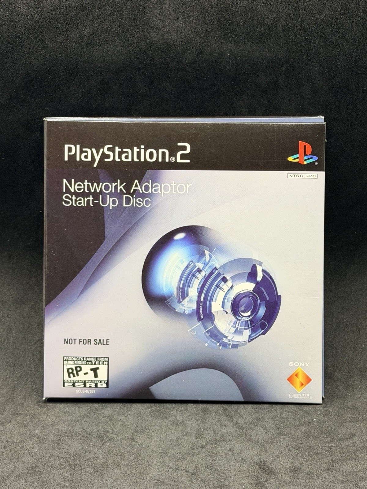 Sony Playstation 2 (PS2) Official Network Adapter Start-Up Disc Excellent