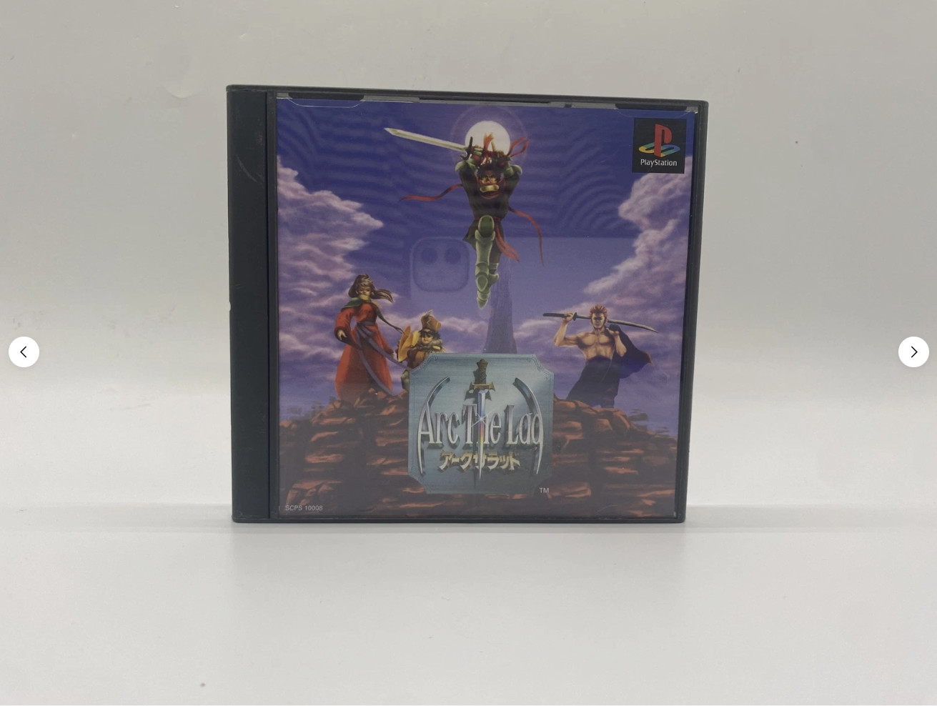 PlayStation 1 PS1 Console w/ Arc The Lad 1 2 3 set Ver. SCPH-7000 JP Ver.