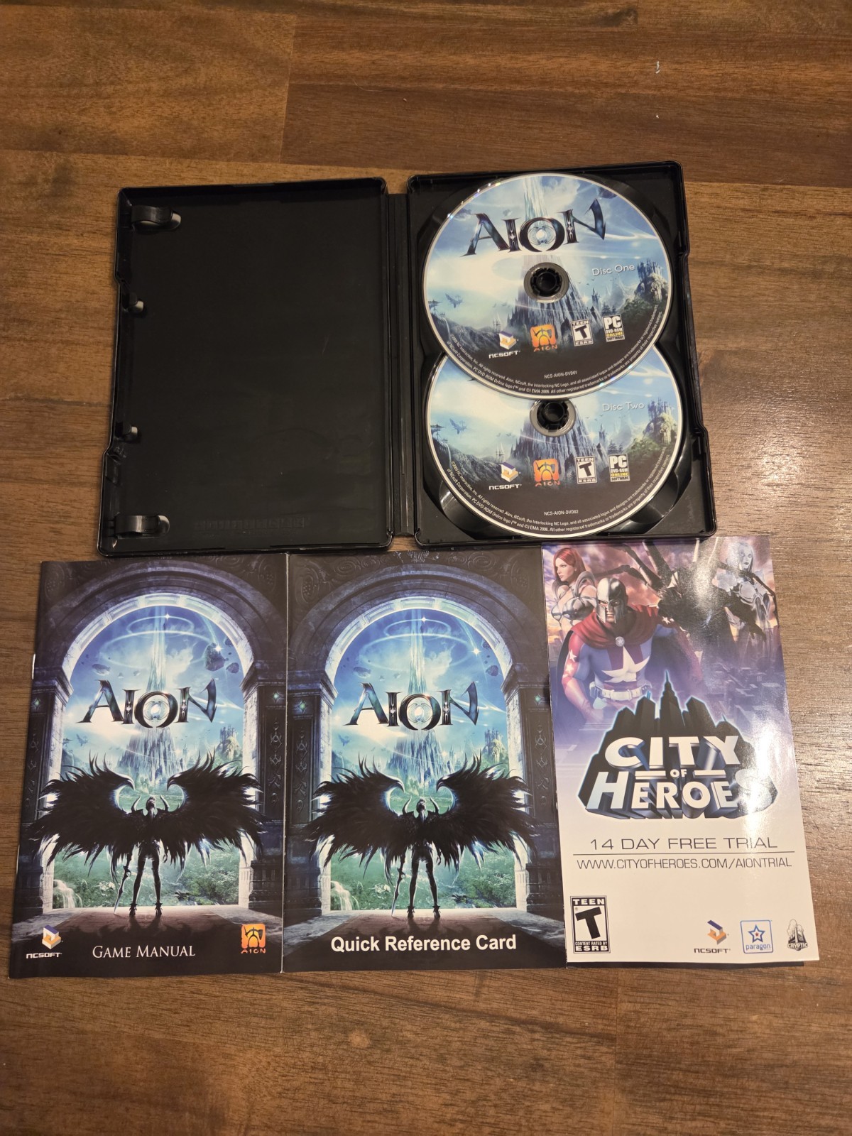 Aion (PC, 2009 CIB Steelbook Case) 2 Disc Set