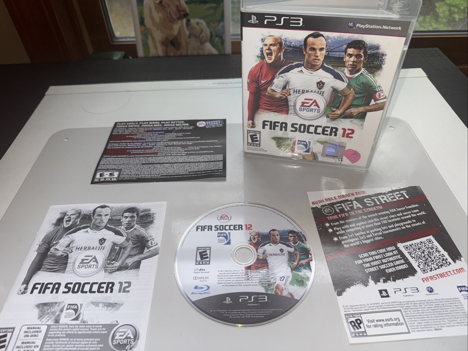FIFA Soccer 12 (Sony PlayStation 3, 2011). Tested. CIB. Near Mint Condition