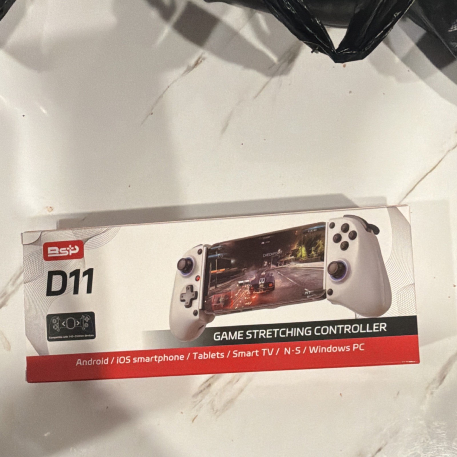 BSP D11 Wireless Controller White for Android iOS Windows PC N-S