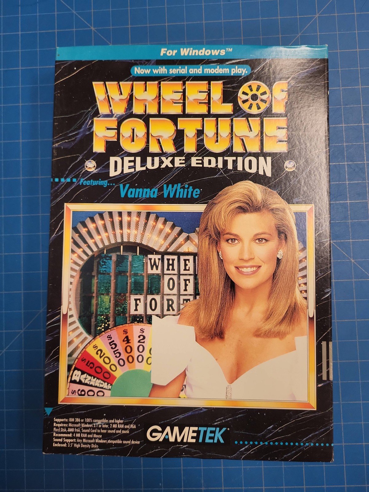 Gametek Wheel of Fortune Deluxe Edition Windows PC Game 3.5″ Floppy Disks