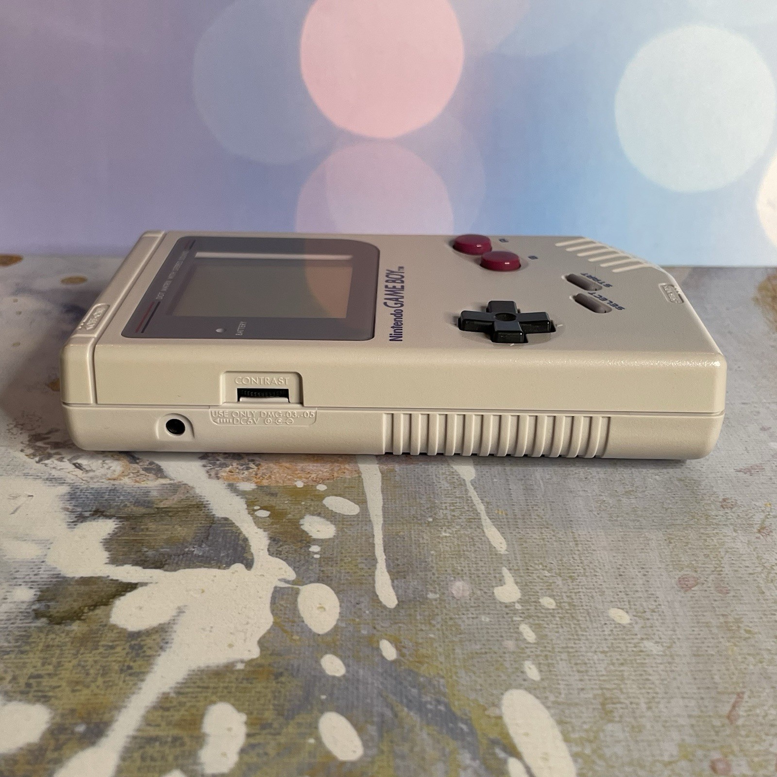 Original Nintendo GameBoy DMG-01 Handheld Console Gray CIB Complete In Box