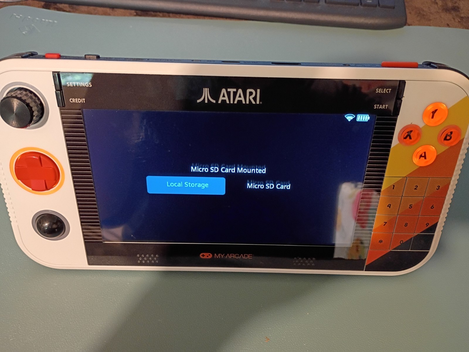 MY ARCADE ATARI Gamestation Go Portable CIB – SD card incl **FREE SHIPPING**