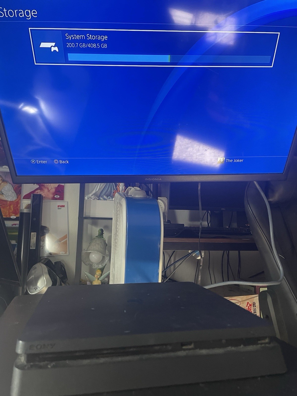 Sony PlayStation 4 Slim PS4 500GB Console System/Cord Only CUH-2015A WORKS