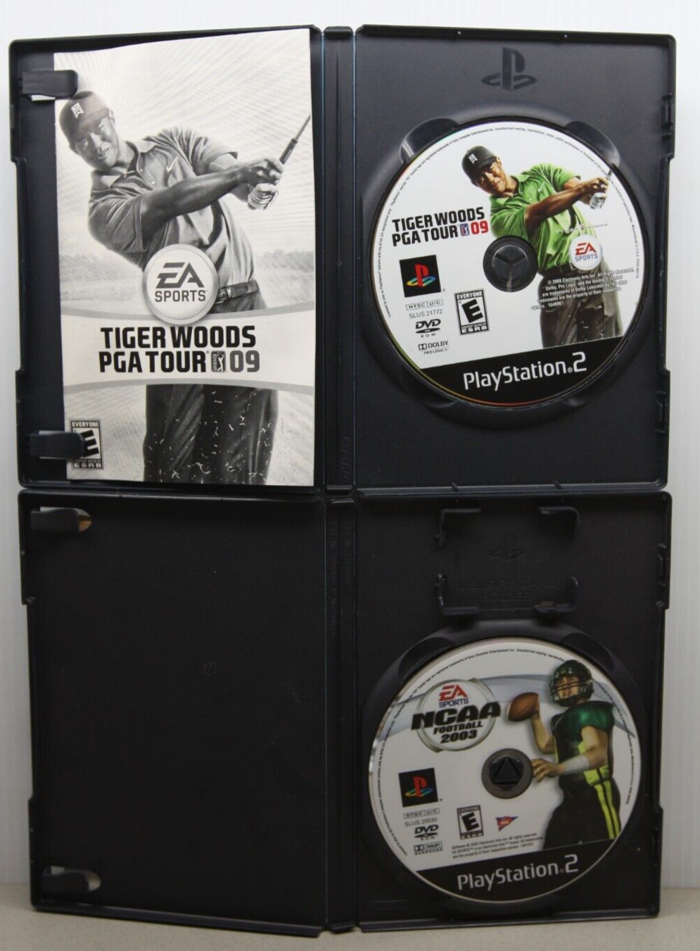 Lot of 7 PS2 Games – MLB Power Pros Madden NCAA 2003 2004 08 Hot Shots Blitz