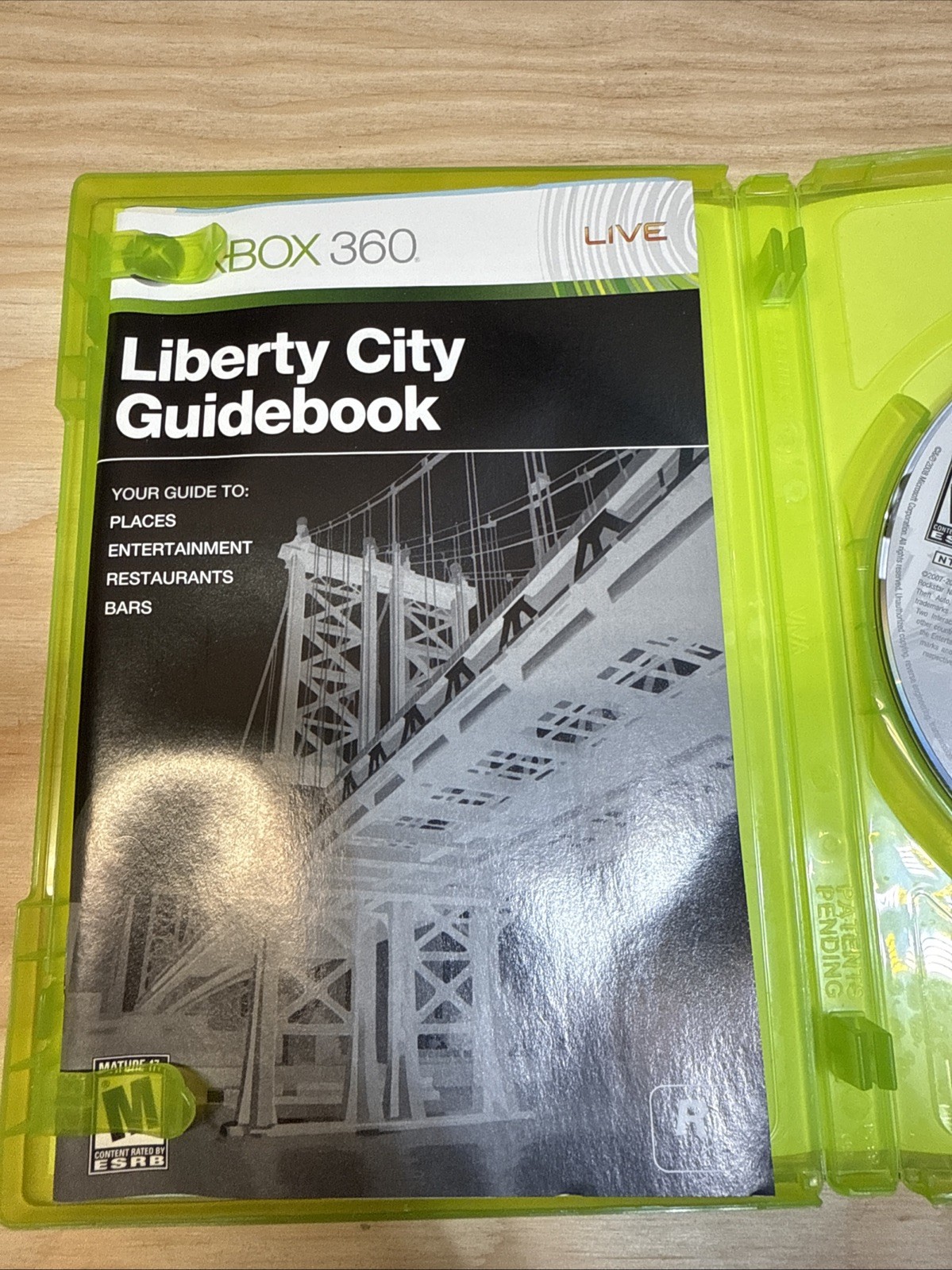 Grand Theft Auto IV (Xbox 360 2008) Platinum Hits CIB Verified Working Fast Ship