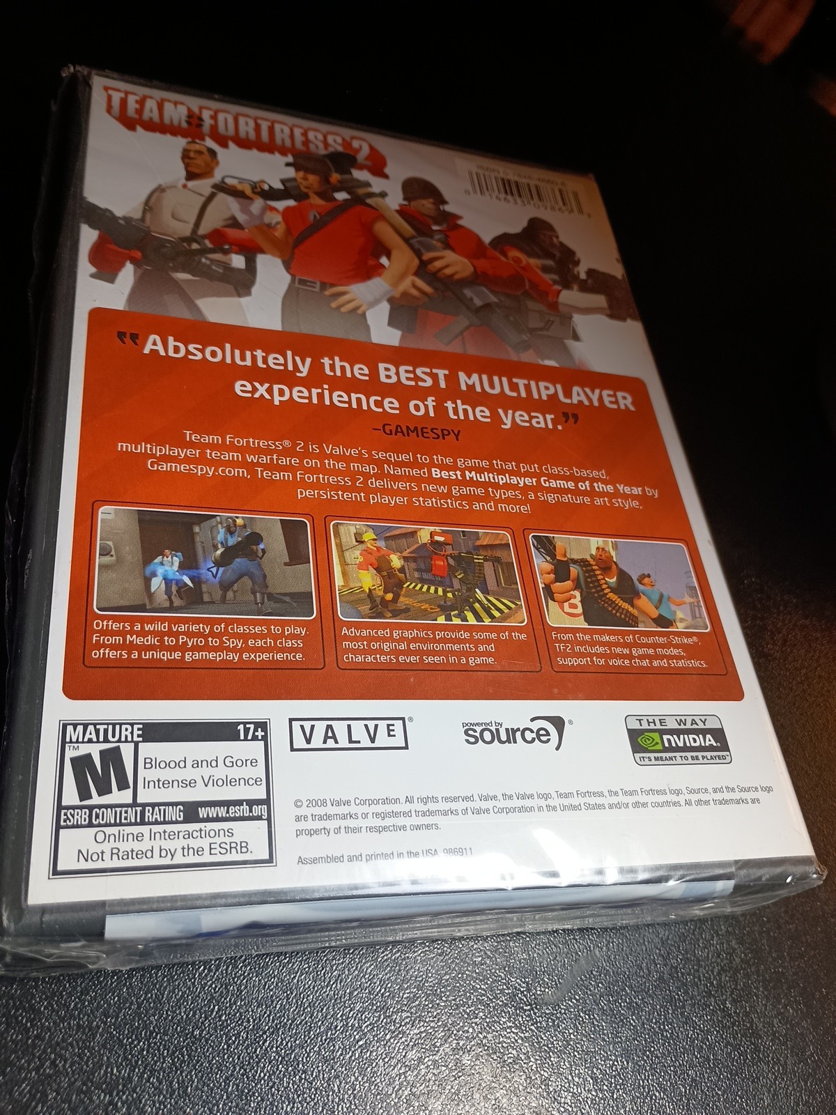 Team Fortress 2 Windows PC Game Rare Brand NEW Factory SEALED NTSC Version