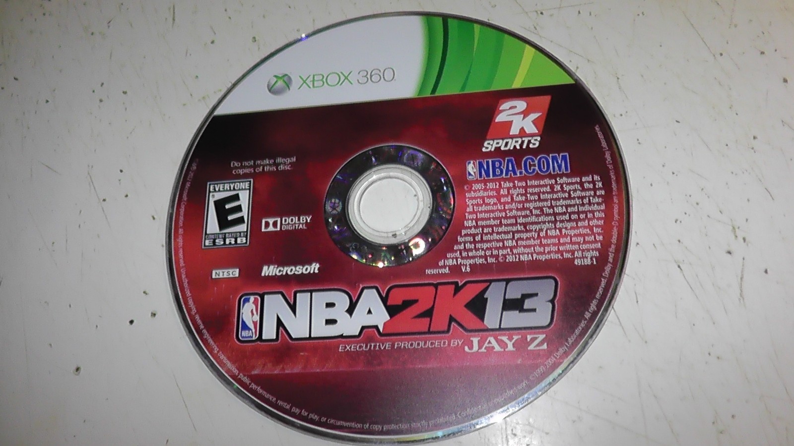 Works – NBA 2K13 FEATURING JAY-Z – XBOX 360 – Game Tested – COMPLETE CIB
