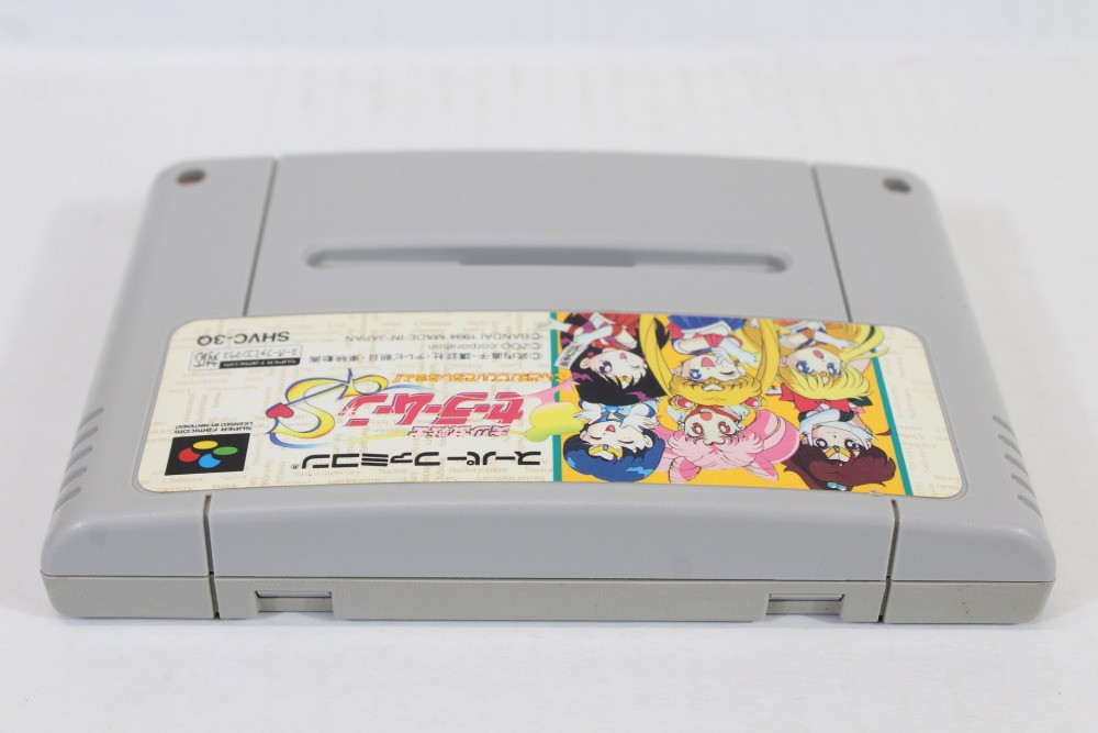 Sailor Moon Kondo wa Puzzle de Oshiokiyo Nintendo Super Famicom SFC SNES Japan