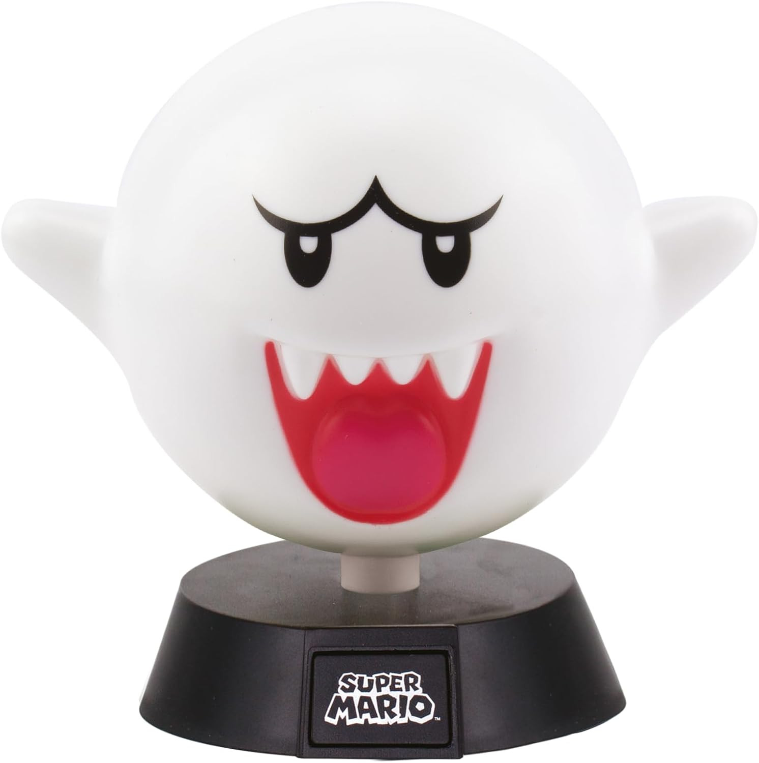 Super Mario Icons Boo Light – 10Cm LED Character Light, Battery Powered, Officia