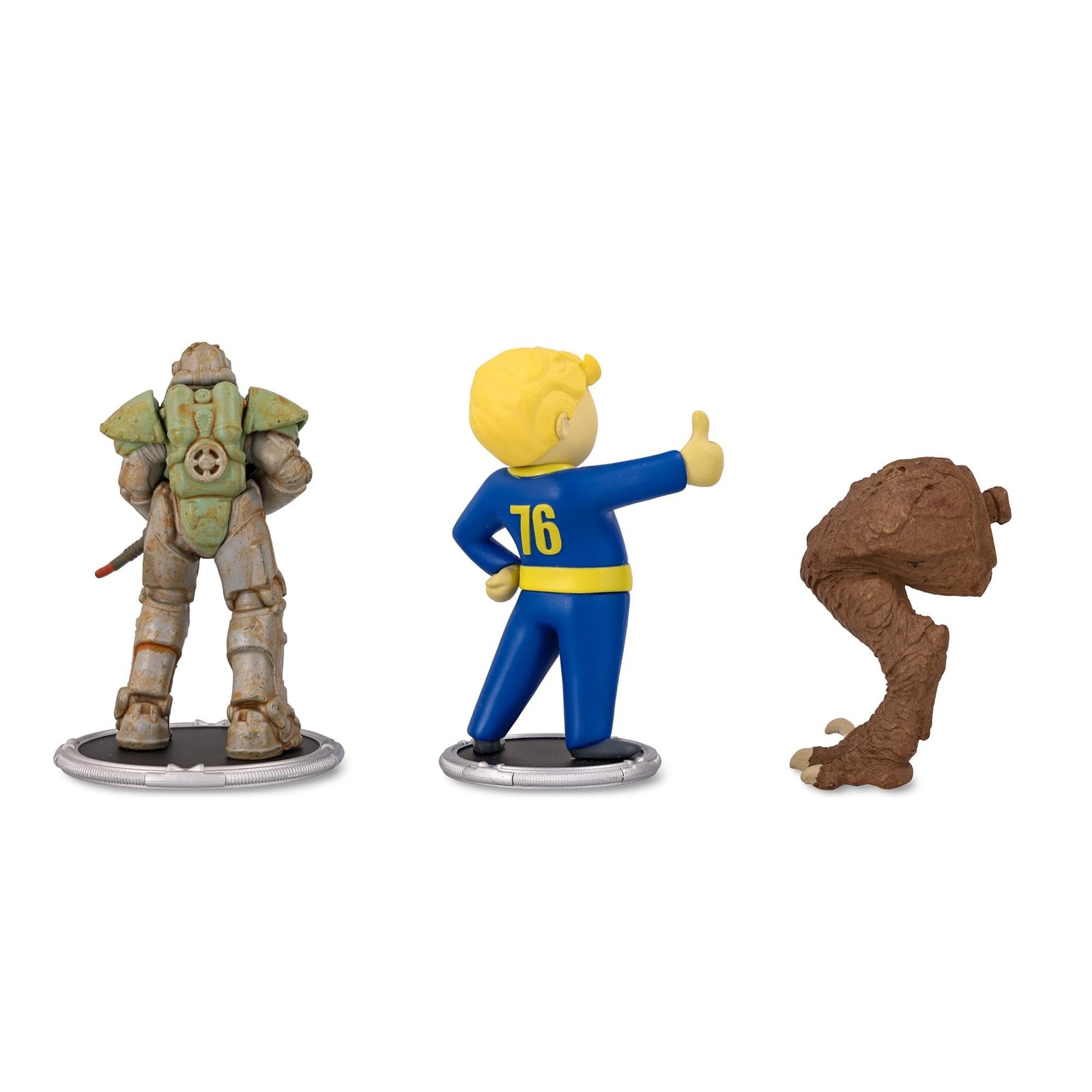 Toynk Fallout T-51 Power Armor and Vault Boy (Classic) 3-Inch Mini Figure Set…