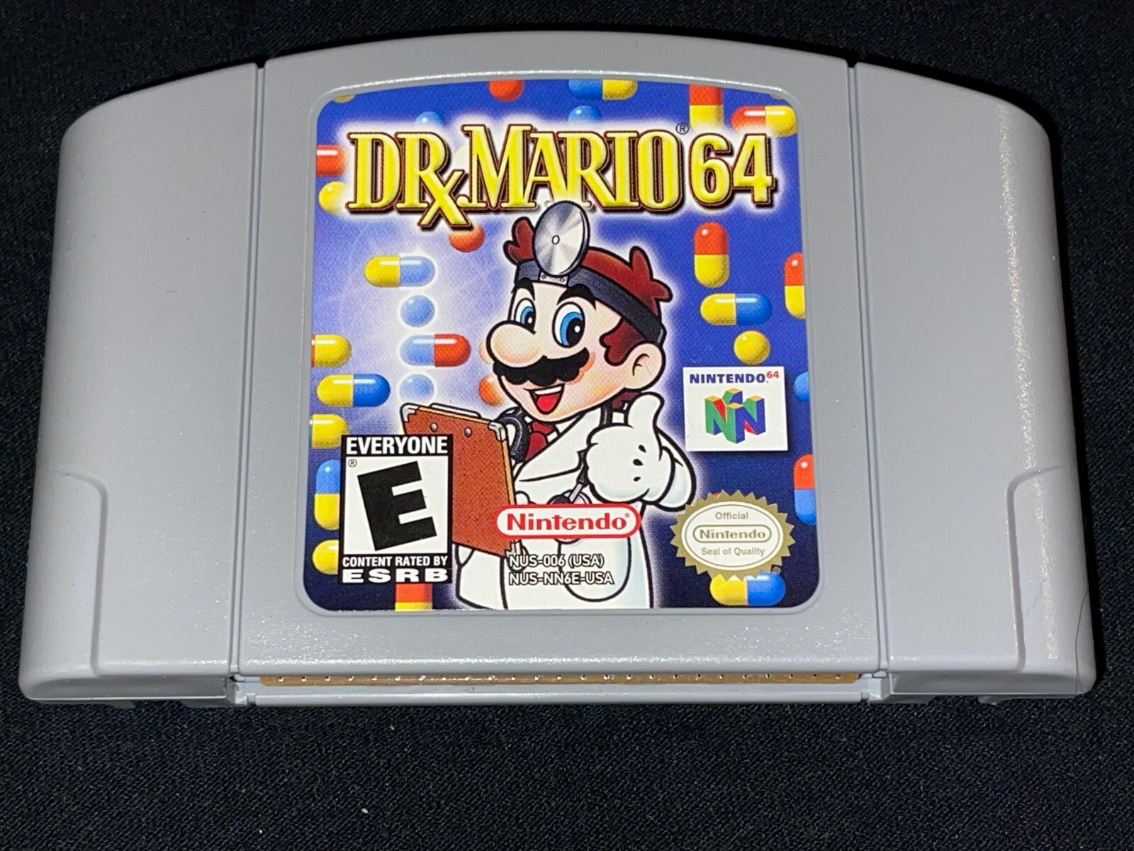 Dr. Mario 64 (Nintendo 64, 2001) Box Manual Complete CIB N64
