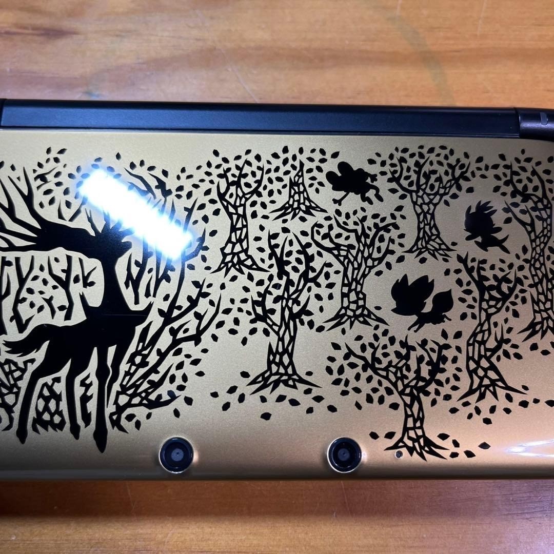 Nintendo 3DSLL Console Pokemon Y Pack Premium Gold 6135 From Japan