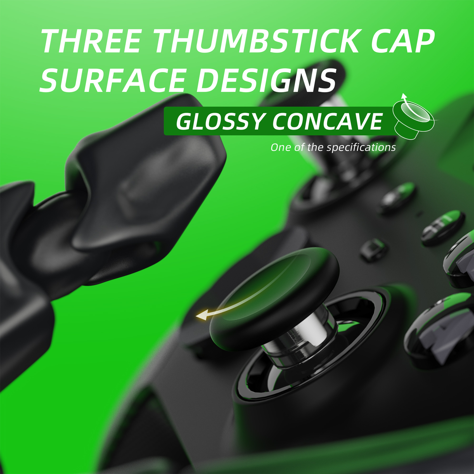 Metal Paddle Thumbsticks D-pad Swappable Part for Xbox Elite Series 2 Controller