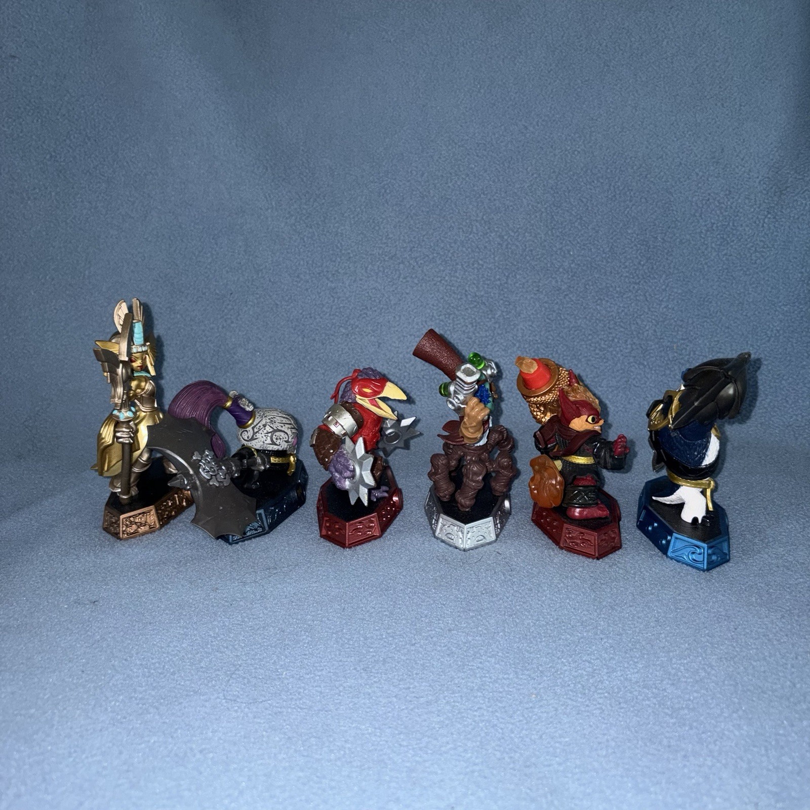 Skylanders Imaginators Flare Wolf Chopscotch Krankase King Pen Tae Crow Sensei