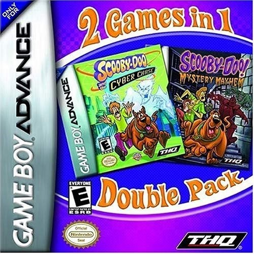 2 Games in 1 Double Pack: Scooby-Doo – Game Boy Advance GBA Game