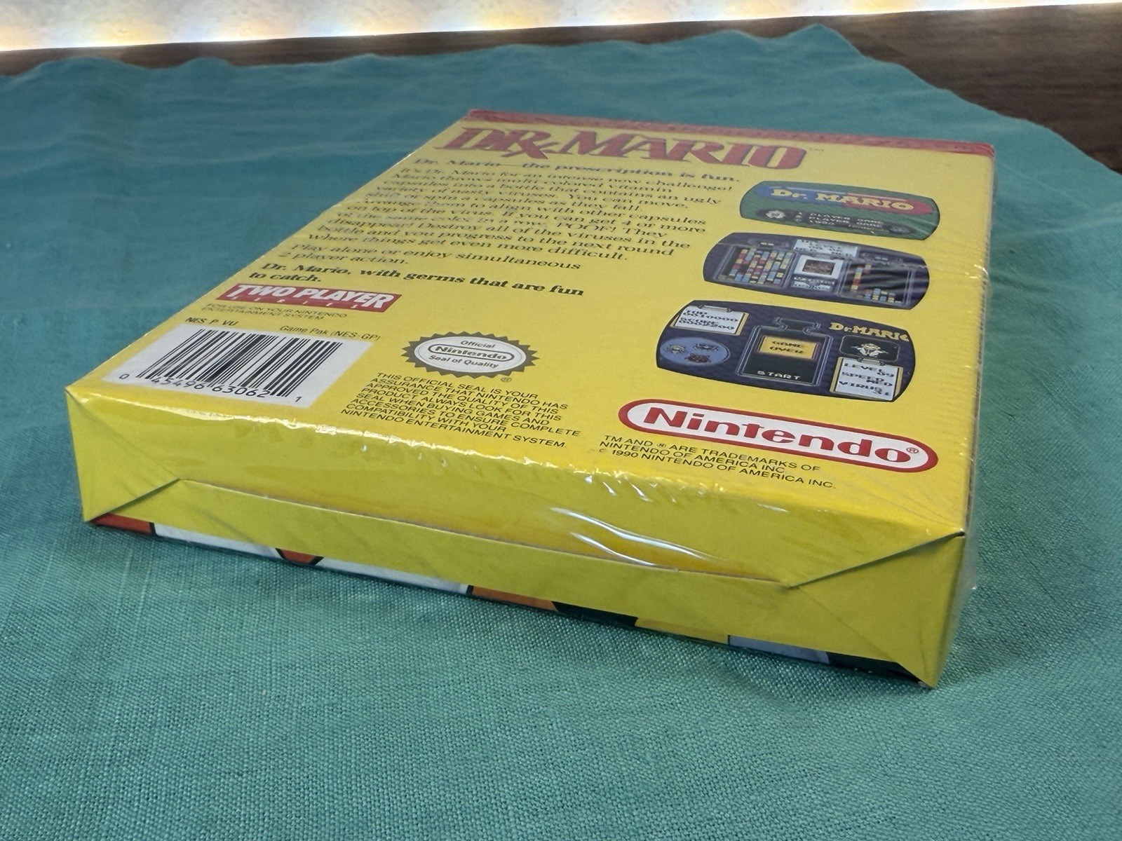 Dr. Mario (Nintendo NES, 1990) CIB Complete With Inserts Authentic
