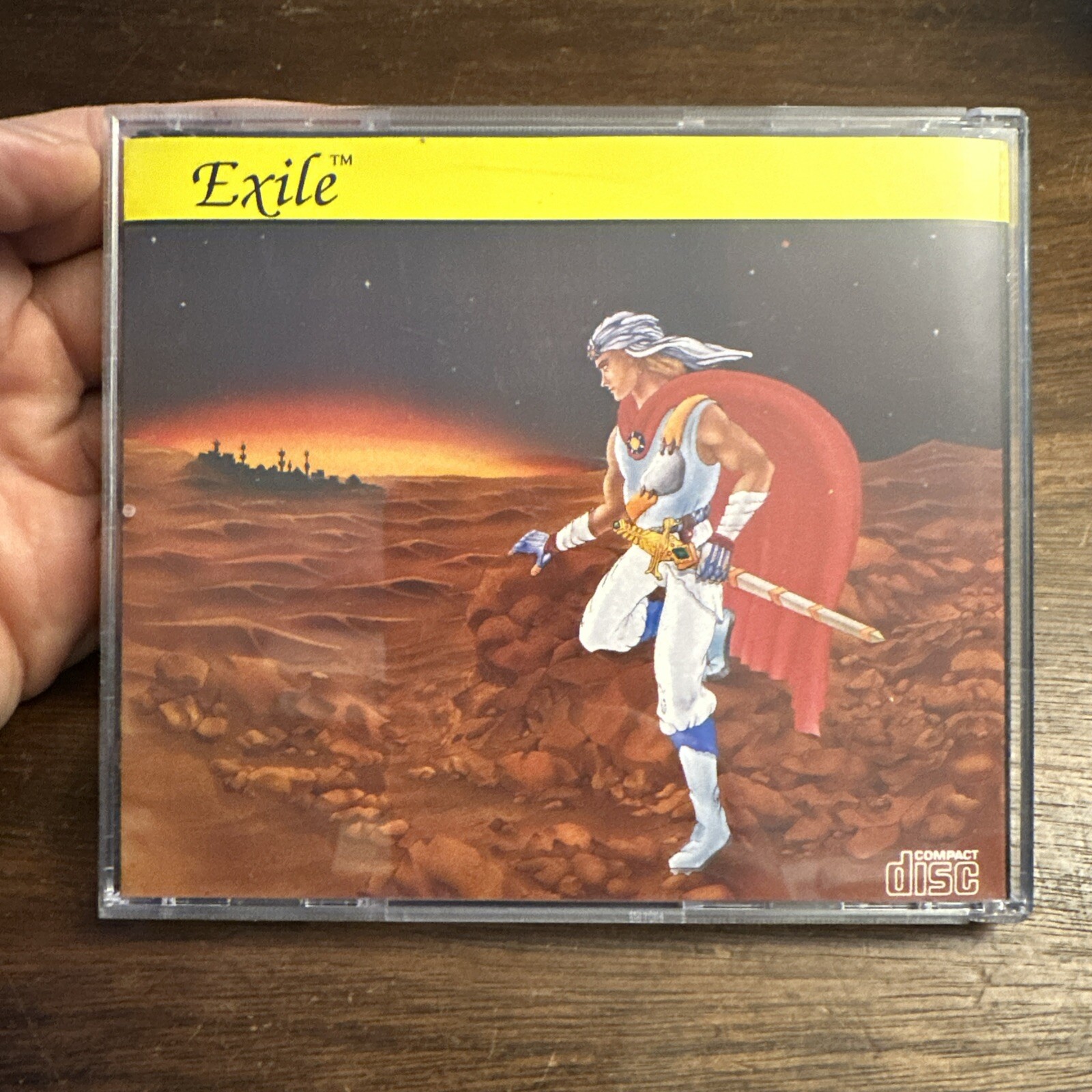 Exile – TurboGrafx CD TurboDuo – Complete – Tested – Authentic – Clean