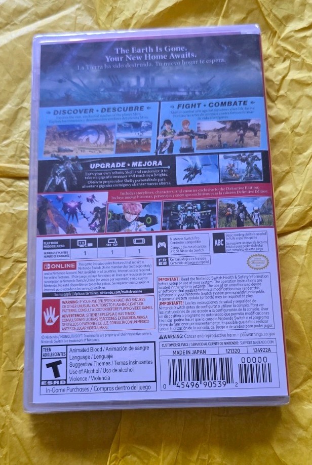 Xenoblade Chronicles X: Definitive Edition – Nintendo Switch