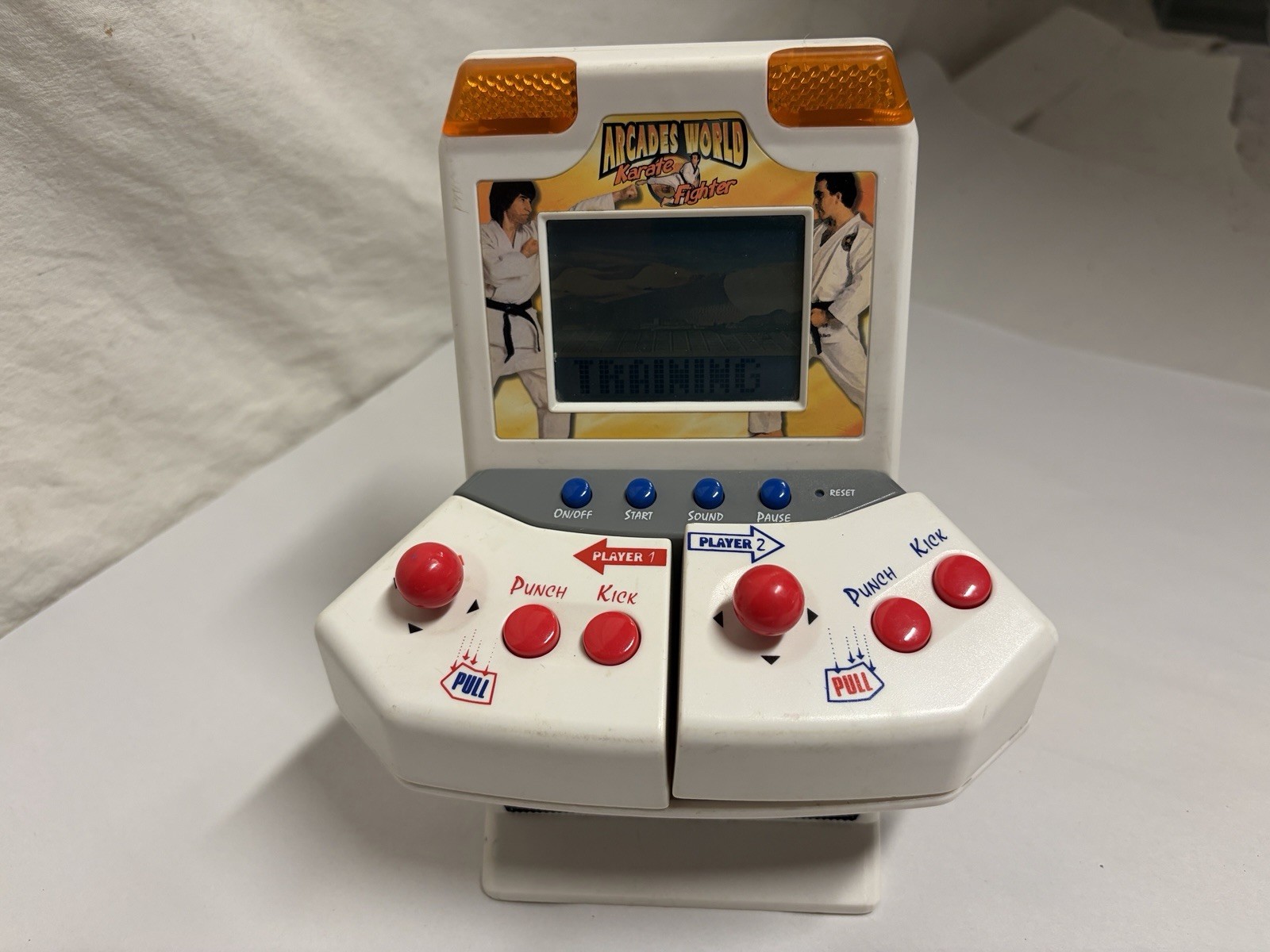 Arcades World Karate Fighter Small Game Console ( Read Description)