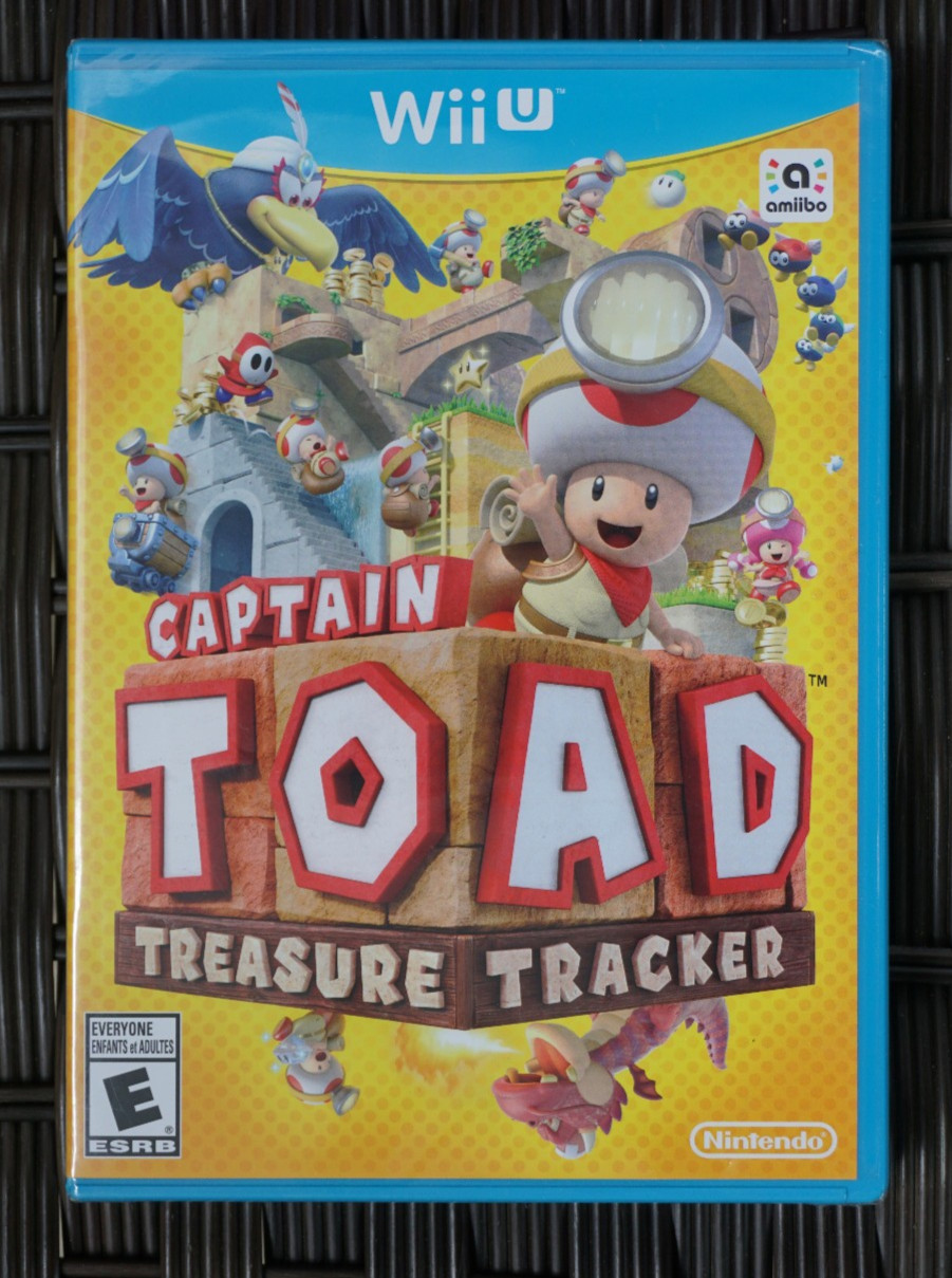Captain Toad Treasure Tracker NFR Not for Resale US WiiU Wii U Factory Sealed