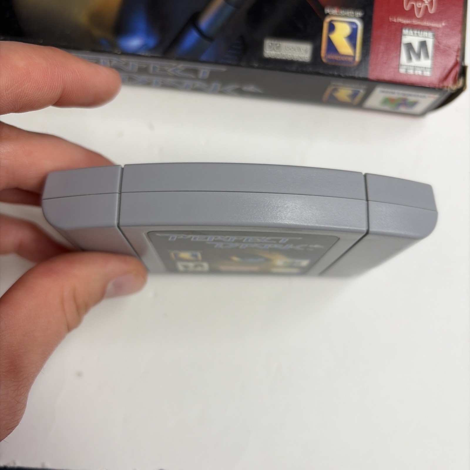 Perfect Dark N64 Nintendo 64 In Original Box Authentic! Good Condition!