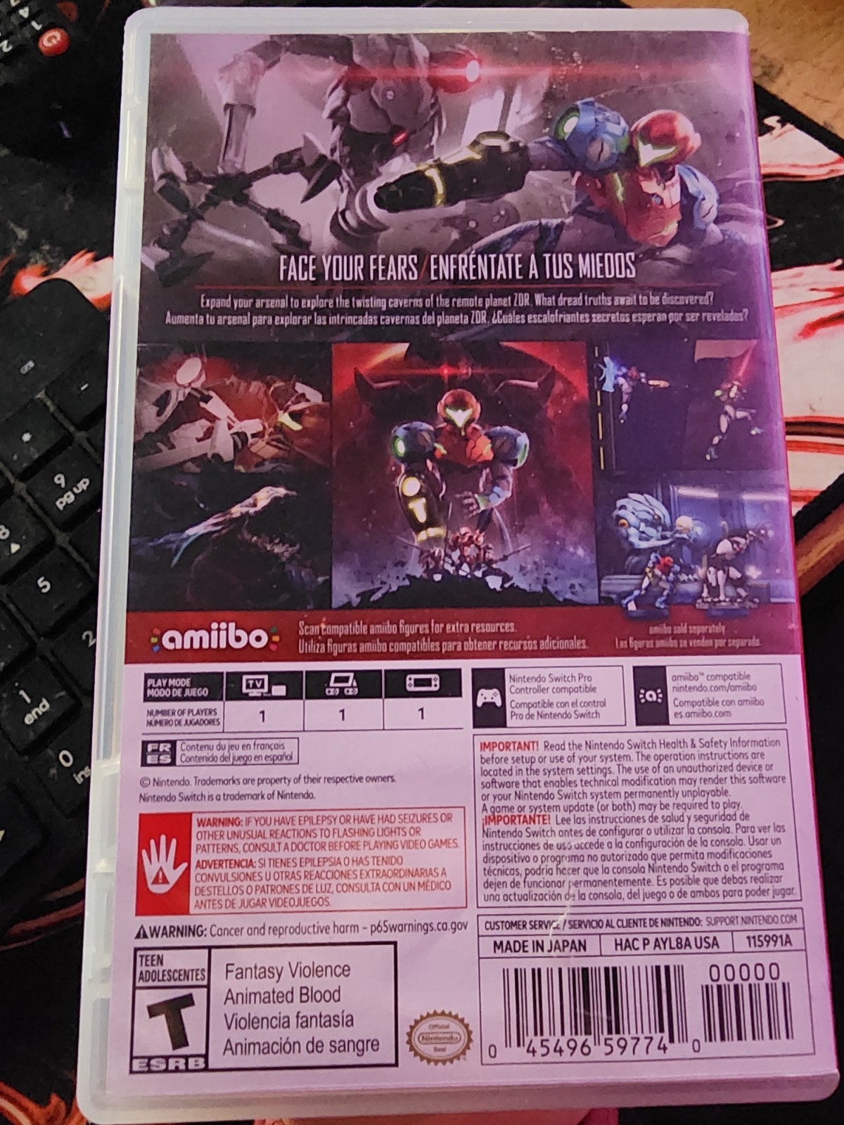 Metroid Dread – Nintendo Switch
