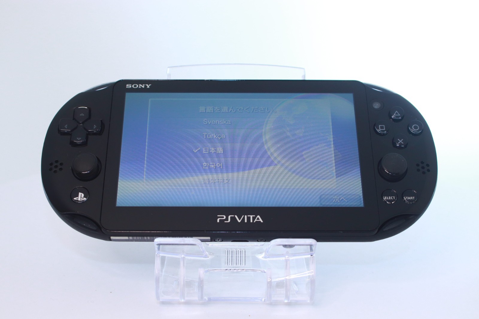 JP Game PS Vita PCH-2000 Black [ Rank：B]