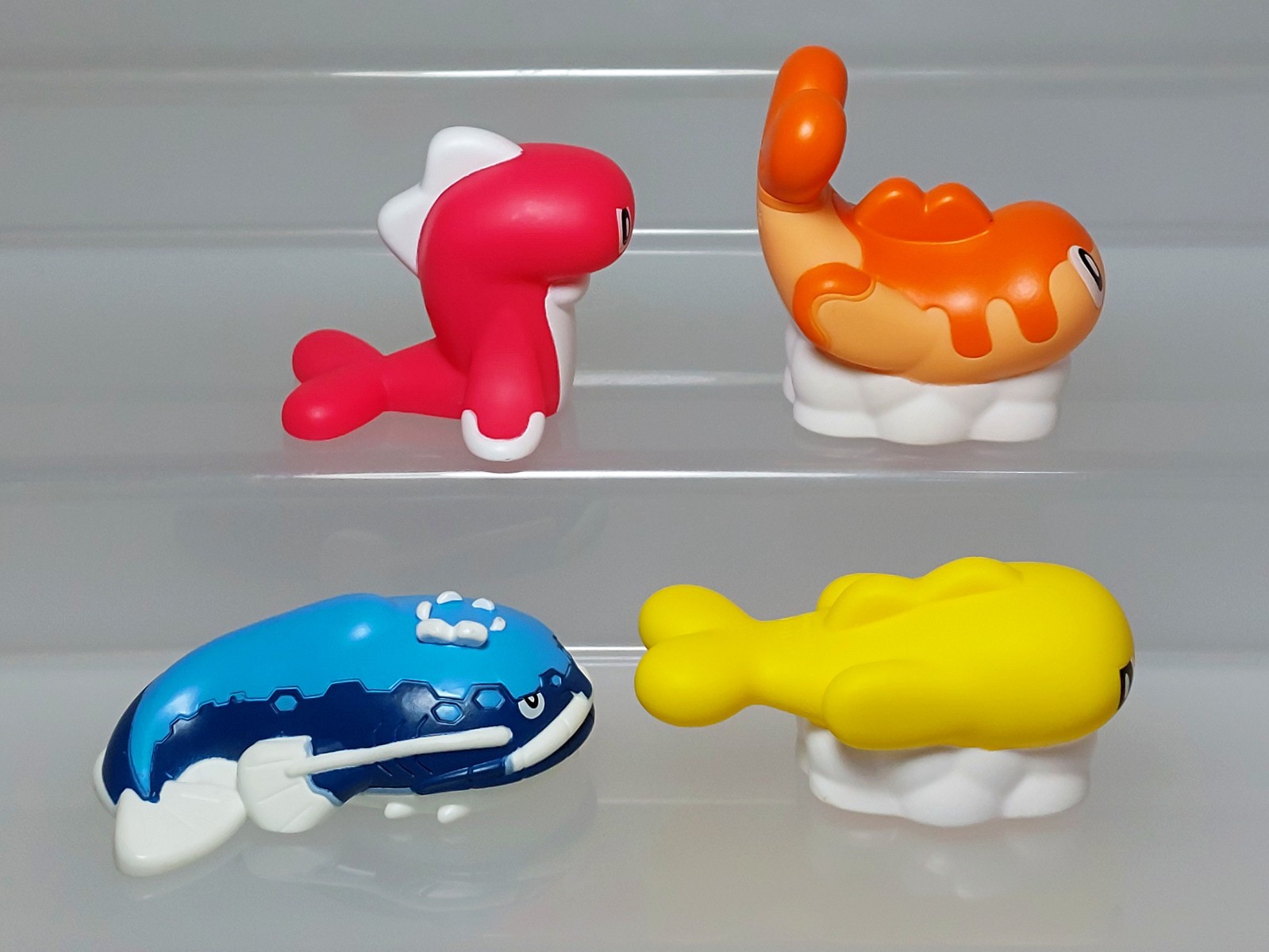 Dondozo Tatsugiri Pokemon Kids Figure Bandai 2024 Japan G05 0.8-1.8in