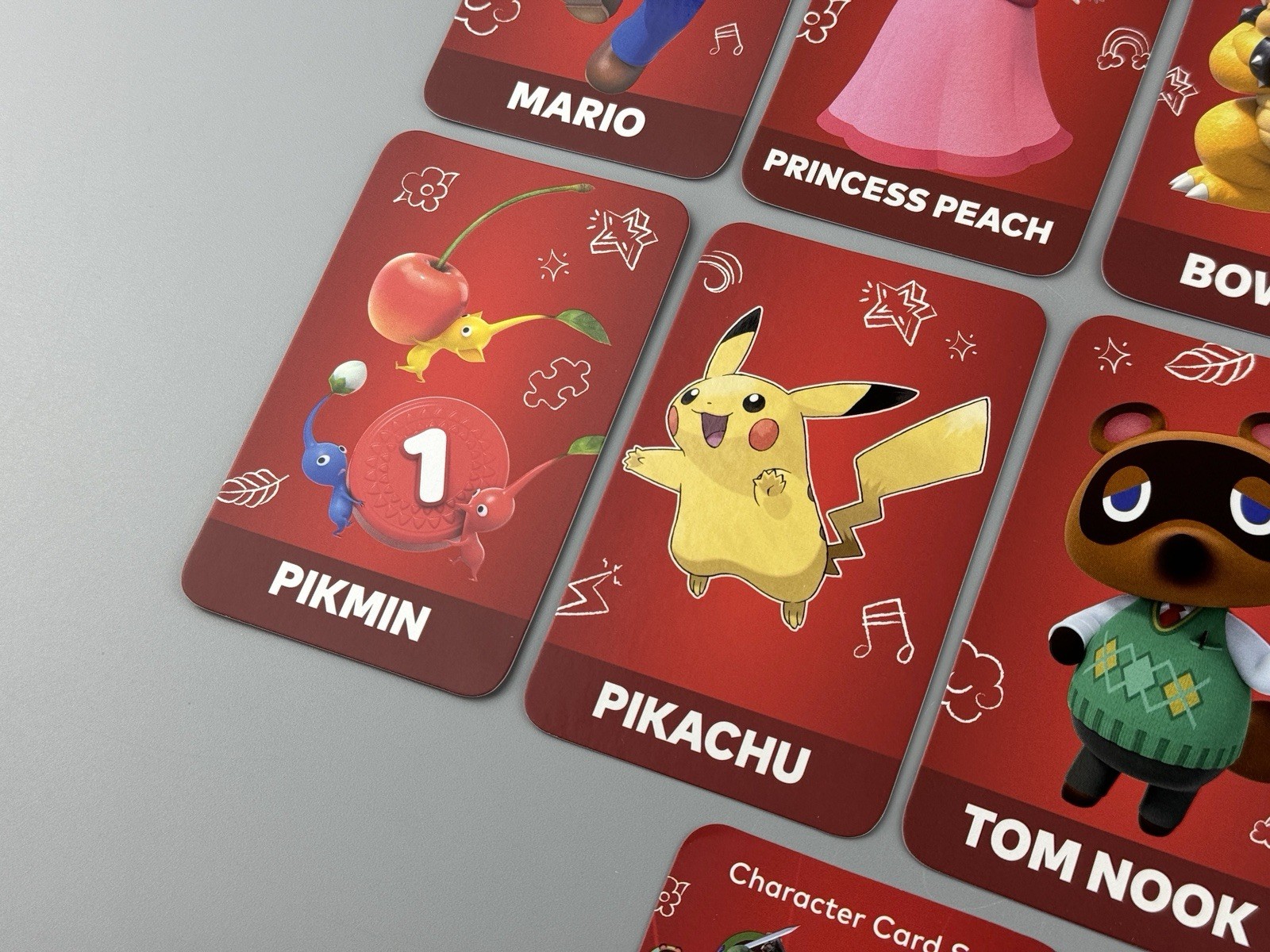 Authentic Nintendo Switch Character Card Set Limited Promotional Promo 2023