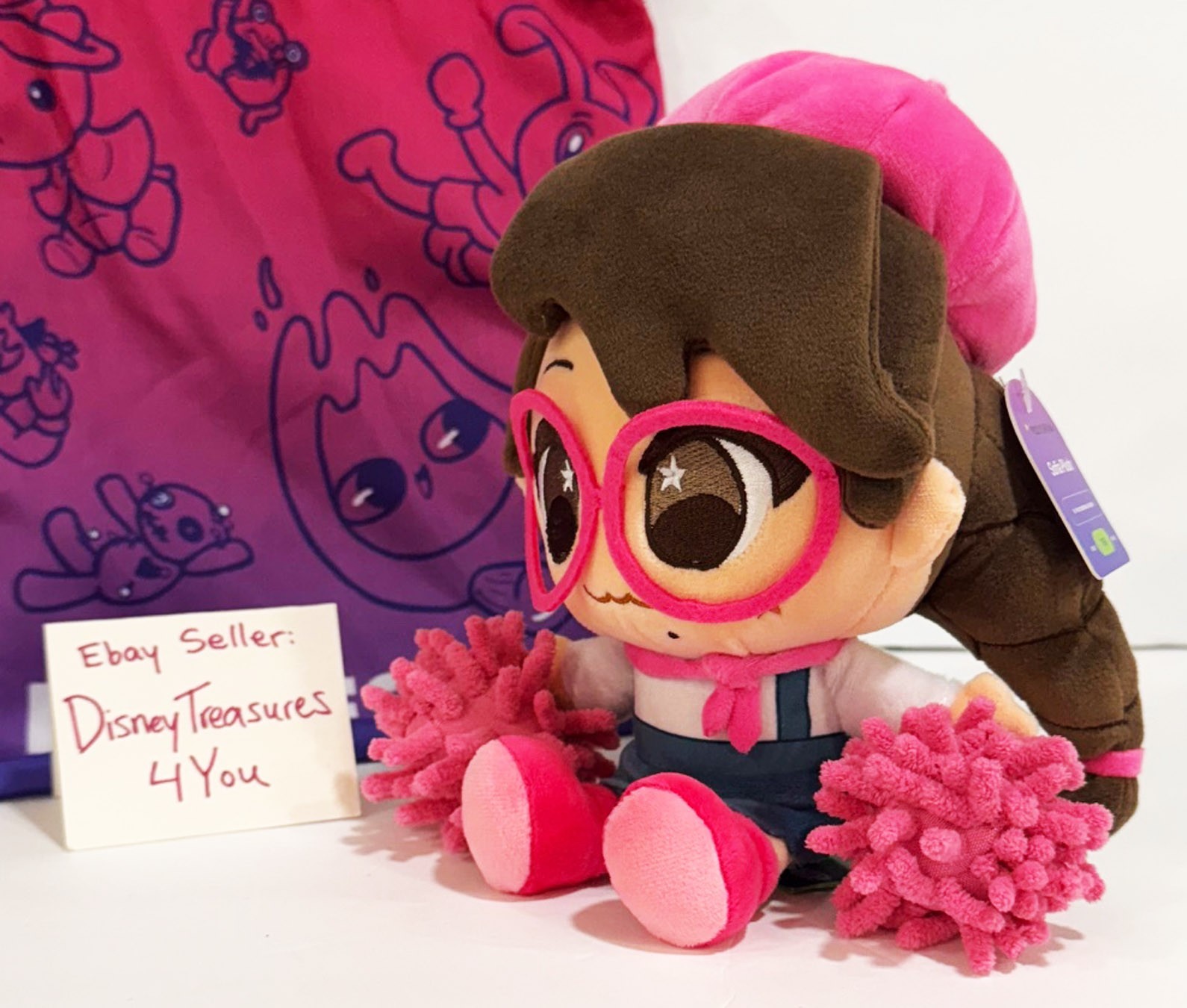 Makeship SOFIA Plushie By Polychroma Until Then Video Game Rare Plush NEW! Cathy