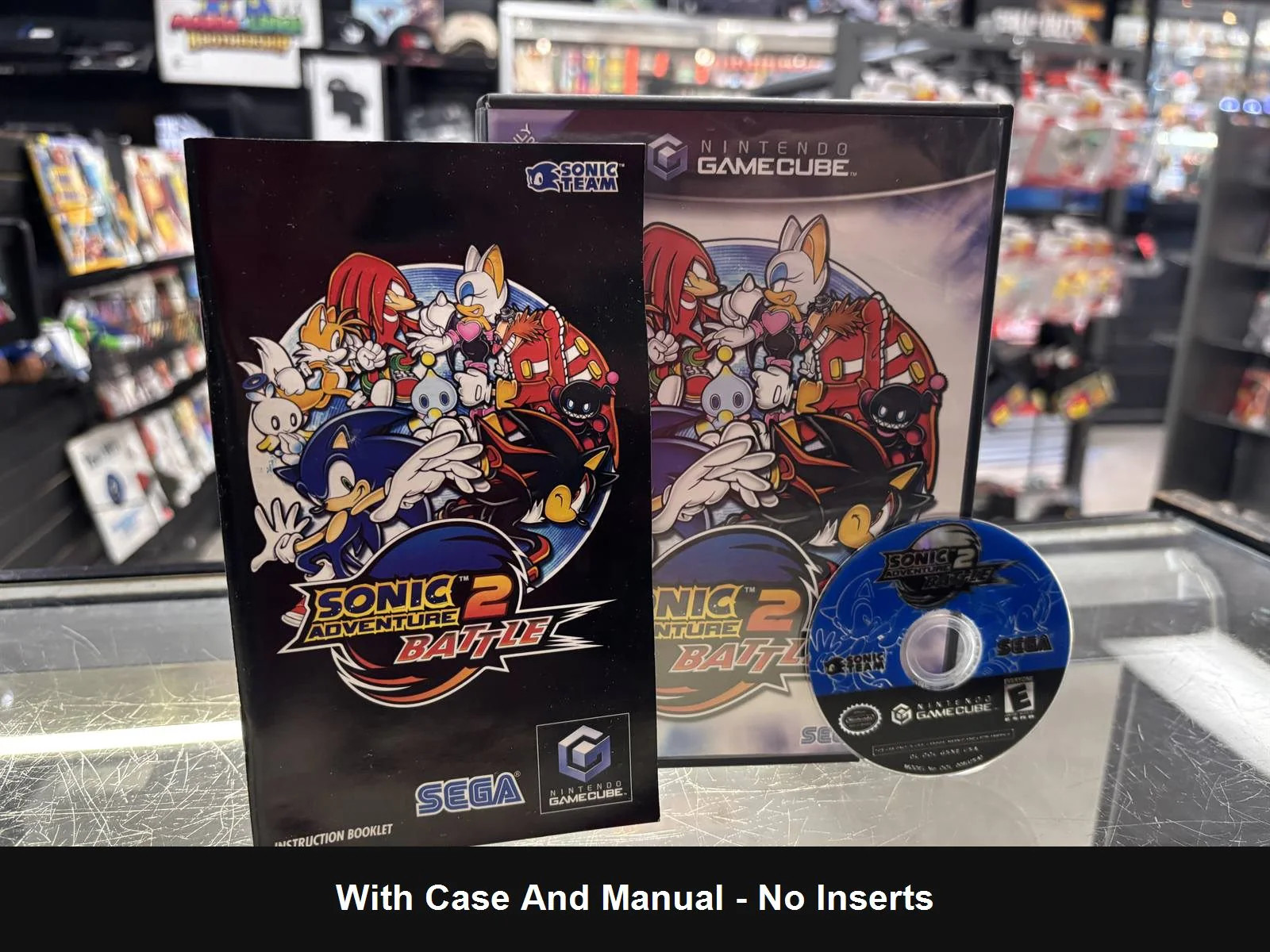 Sonic Adventure 2 Battle – Gamecube – With Case And Manual – No Inserts – Cos…
