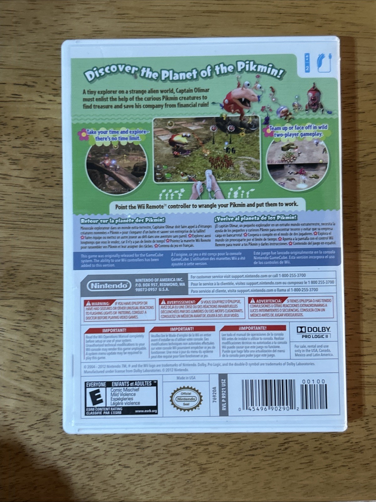 Pikmin 2 (Nintendo Wii, 2012) Complete & Tested Fast Shipping
