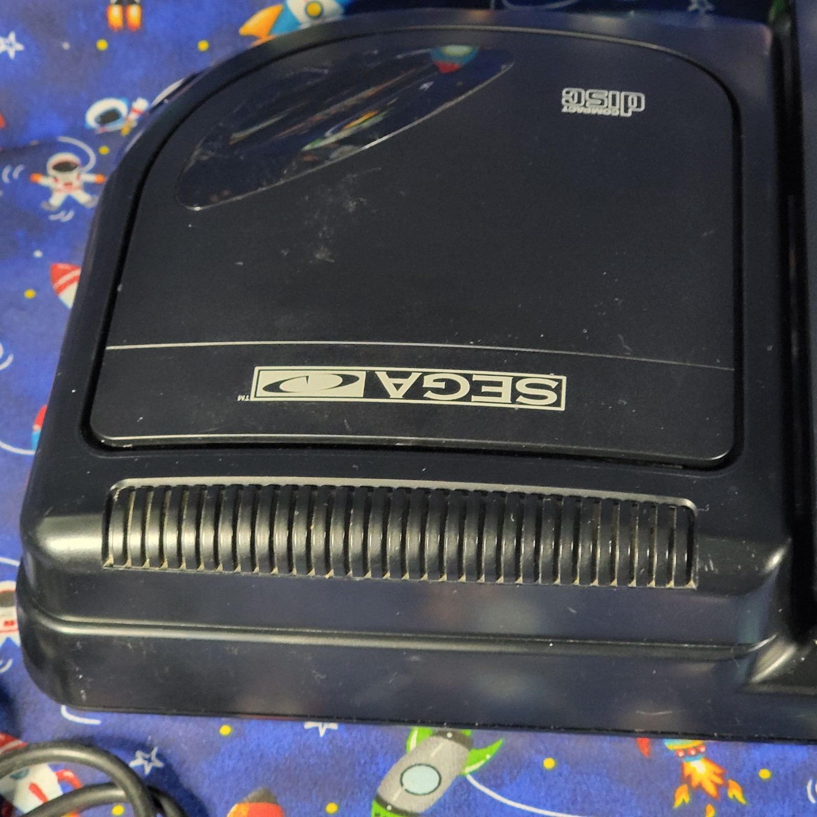 Vintage Sega CD Console With Sega Genesis Controller & Accessories *READ*