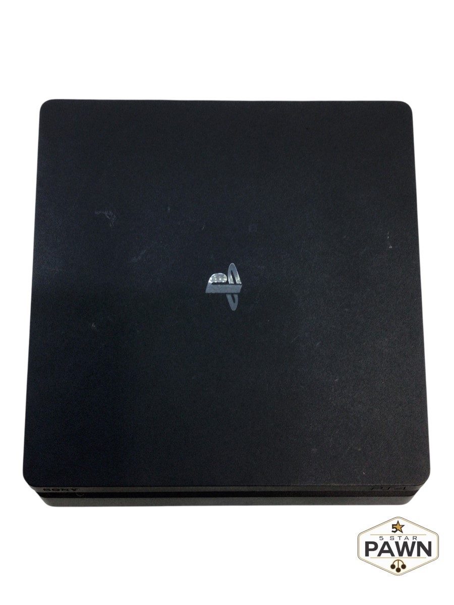 Sony PlayStation 4 Slim 500GB Gaming Console with Controller – Black (FVS037321)