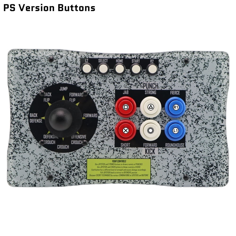 FightBox R8-SF2 Street Fighter Arcade Fight Stick PC PS Xbox Switch