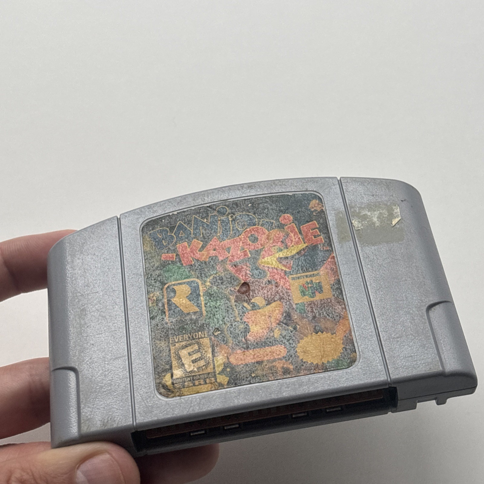 Banjo Kazooie Nintendo 64 N64 Original Authentic Game Cleaned Tested Working