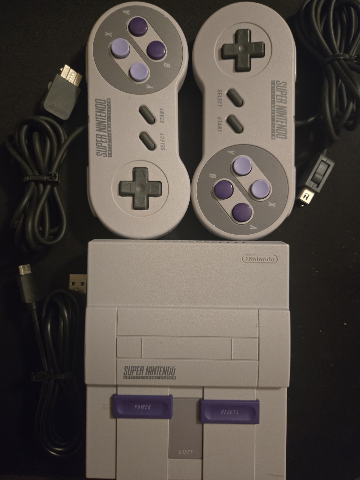 SNES CLV-201 Super Nintendo Entertainment System Classic Edition Mini Console
