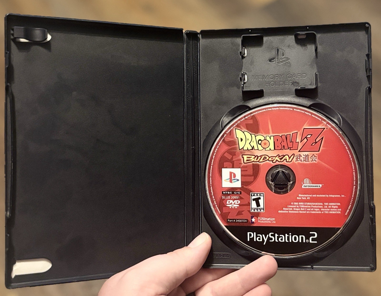 Dragon Ball Z: Budokai Sony PlayStation 2 (2002) (TESTED AND WORKING)