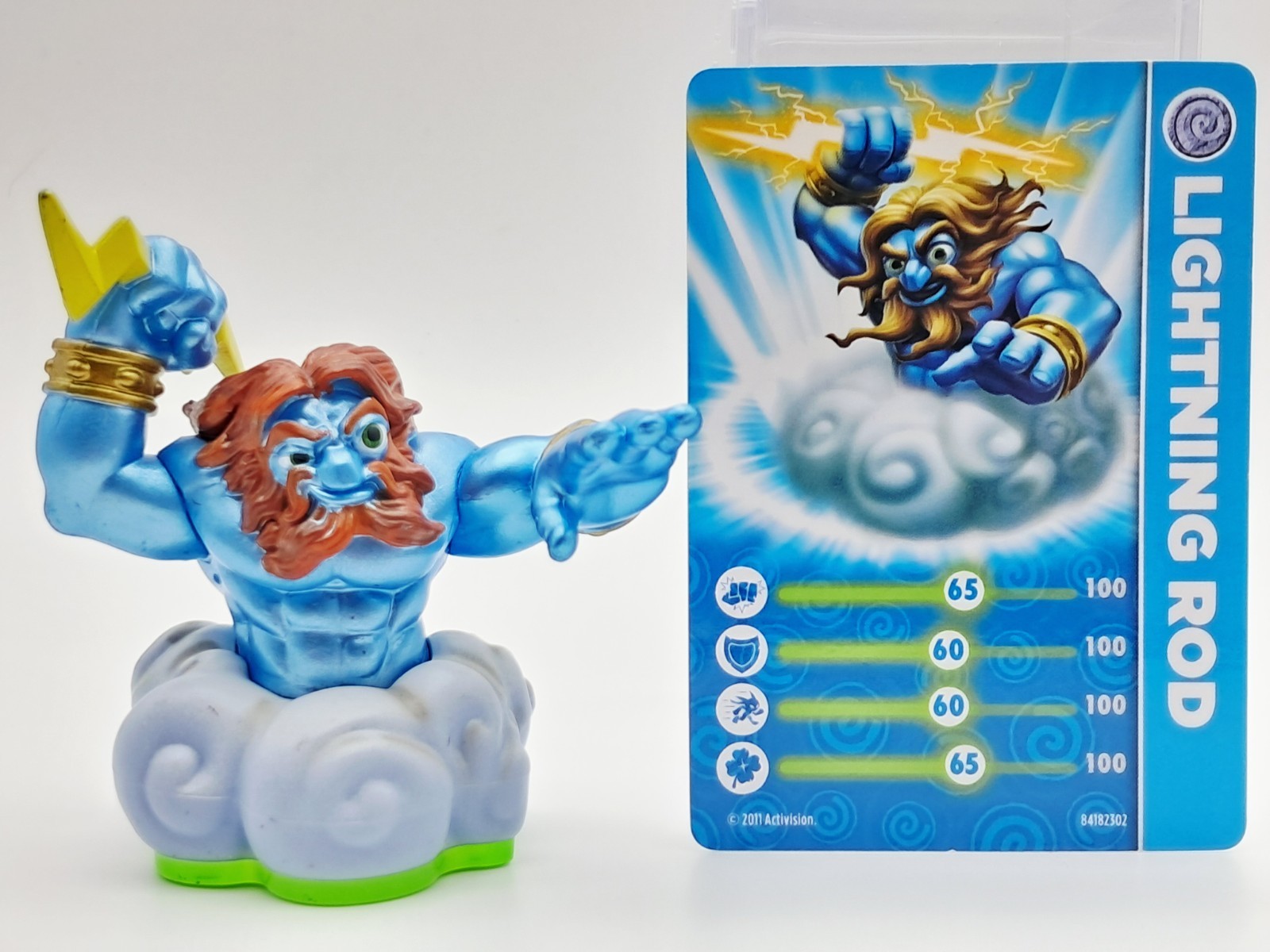 Skylanders Spyro’s Adventure Lightning Rod & Character Card Activision Toy
