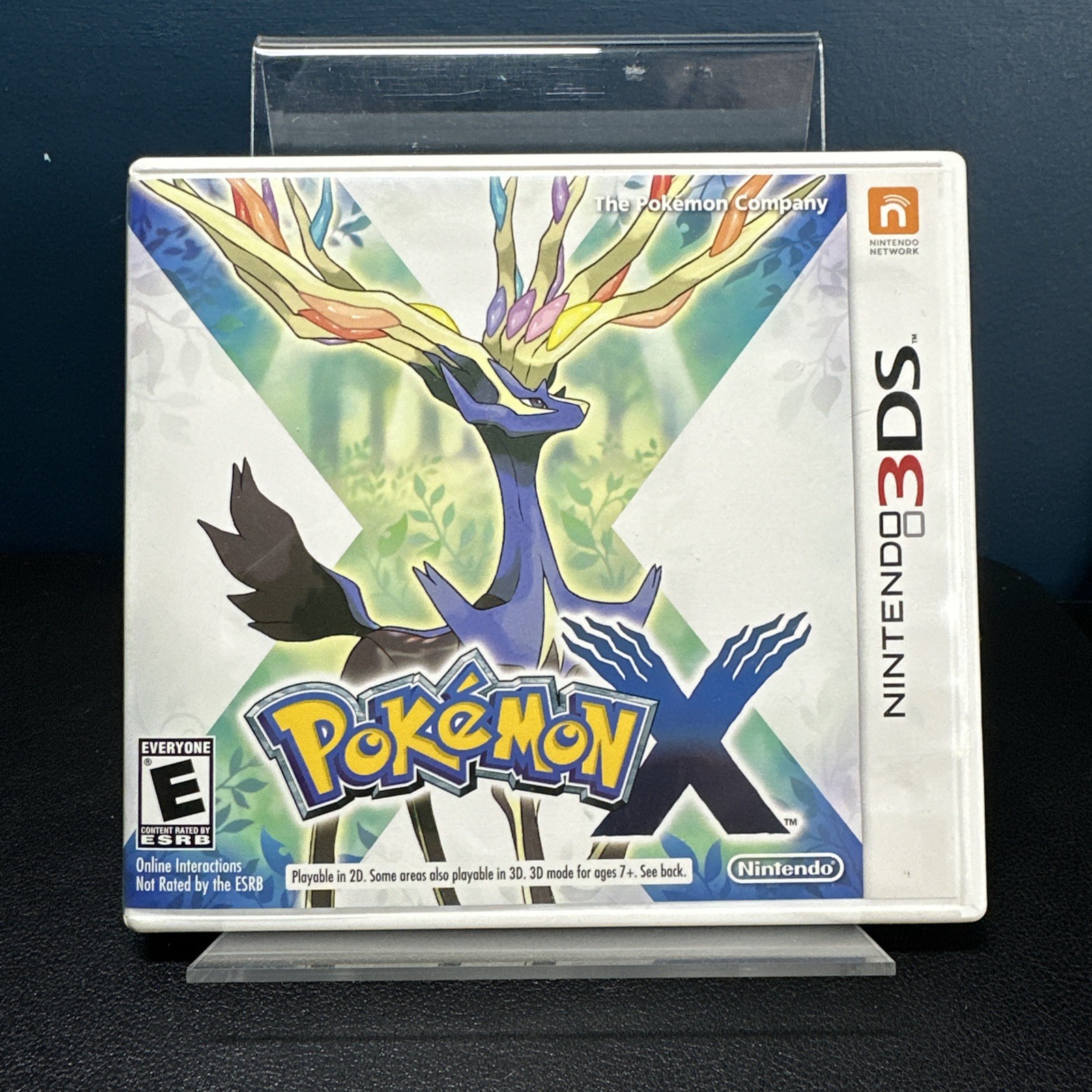 Pokémon X (Nintendo 3DS) Complete CIB Clean Tested Working
