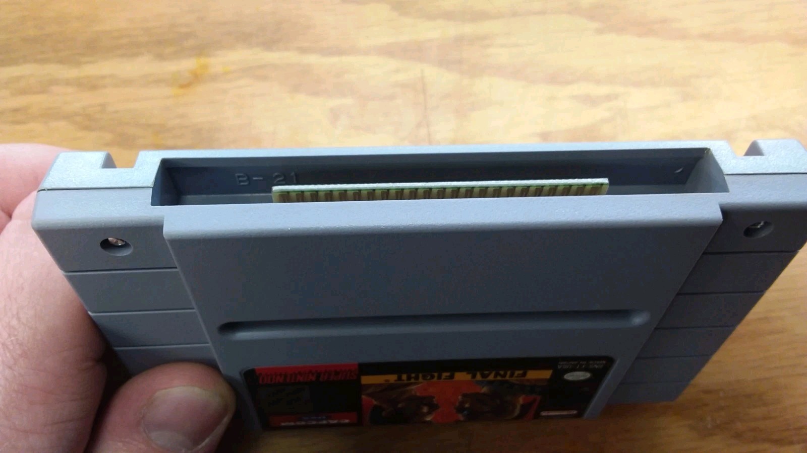 FINAL FIGHT (Super Nintendo, 1991) Near CIB NO WARRANTY CARD